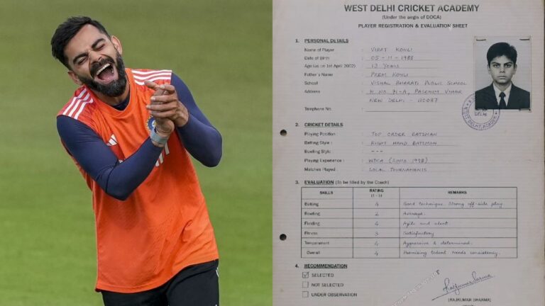Fact Check: Is the Viral Virat Kohli School Mark Sheet Real?