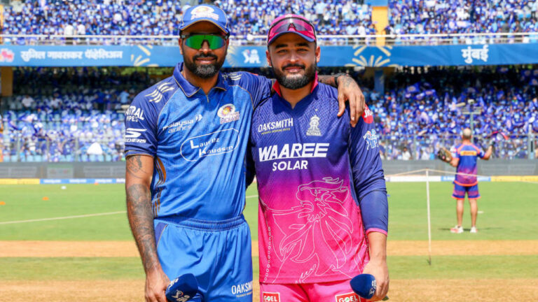 MI bowl and rest Bumrah; Parag, Burger back for RR