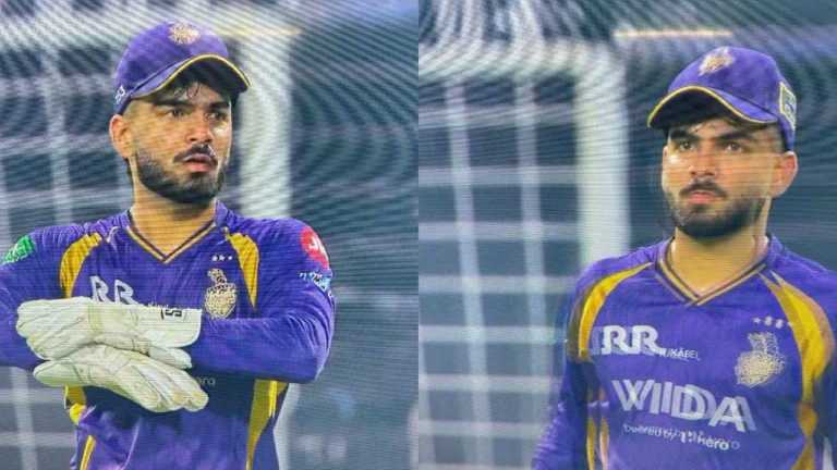 Kartik Tyagi fumes as Tejasvi Dahiya drops a SITTER of Abishek Porel in KKR vs D