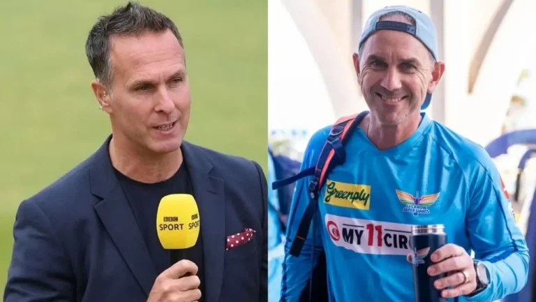 Michael Vaughan Questions Justin Langer’s Future at LSG After Disappointing IPL 2026