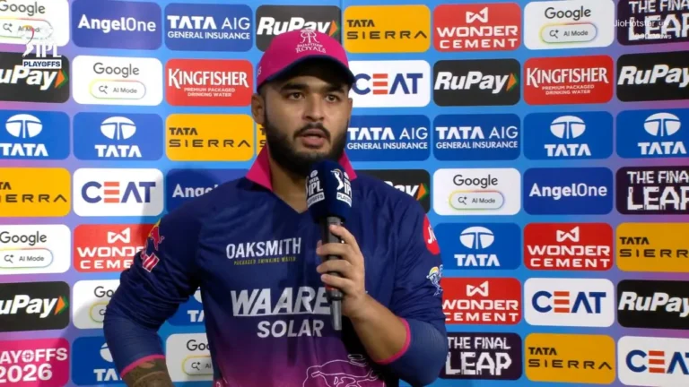 “He doesn’t”: Riyan Parag drops blunt verdict on Vaibhav Sooryavanshi following – Riyan Parag Hails Vaibhav Sooryavanshi After RR Exit in IPL 2026