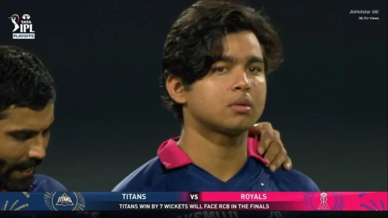 Heartbreak for Vaibhav Sooryavanshi; RR youngster nearly in tears after Qualifie – Heartbreak for Vaibhav Sooryavanshi: RR Prodigy in Tears After IPL 2026 Qualifier Exit